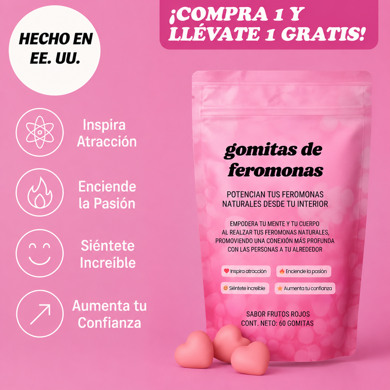 gomitas de feromonas