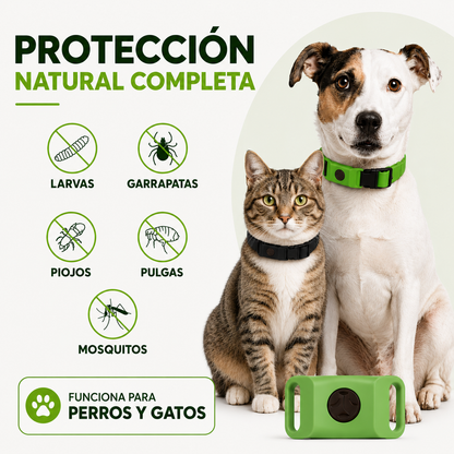 Komixe™ Collar Antipulgas y Garrapatas